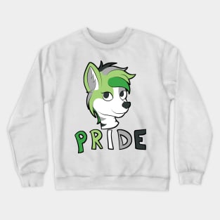 Aro Pride - Furry Mascot Crewneck Sweatshirt